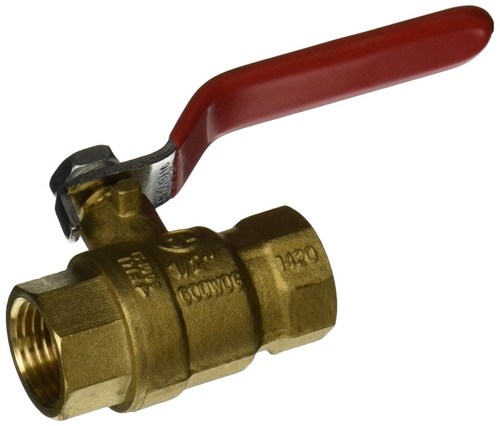 Homewerks Faucet 201514 Gas Ball Valve - 0.75 in. Ips Brass