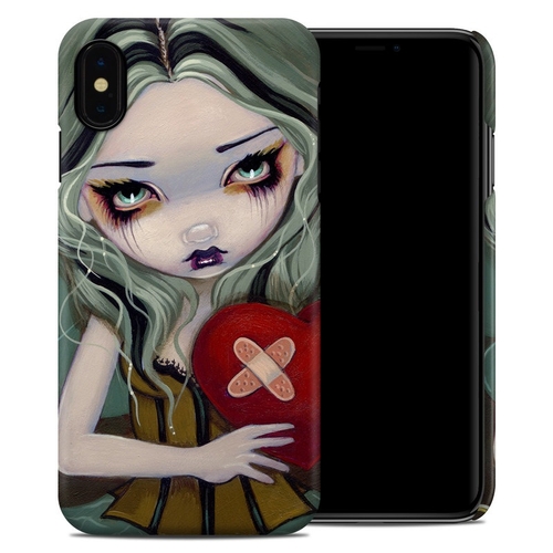DecalGirl AIPXSMCC-BRKNHRT Apple iPhone XS Max Clip Case - Broken Hear