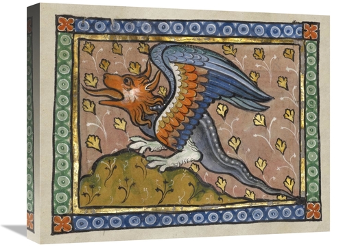 Global Gallery GCS-454756-1620-142 16 x 20 in. A Dragon Art Print - Fr