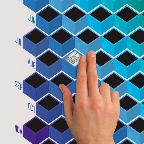 Heat Sensitive On This Day Calendar