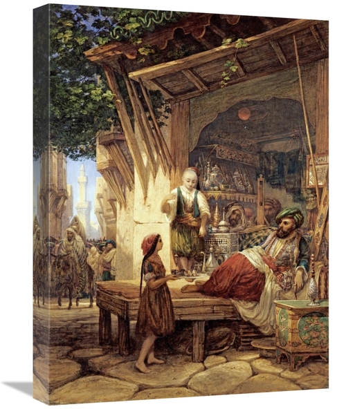 Global Gallery GCS-267597-22-142 22 in. La Rue Bab-A-Zoun, Algiers