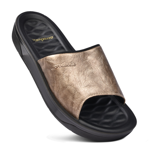 Aerothotic Flouris Womens Comfortable Summer Slip On Sandals