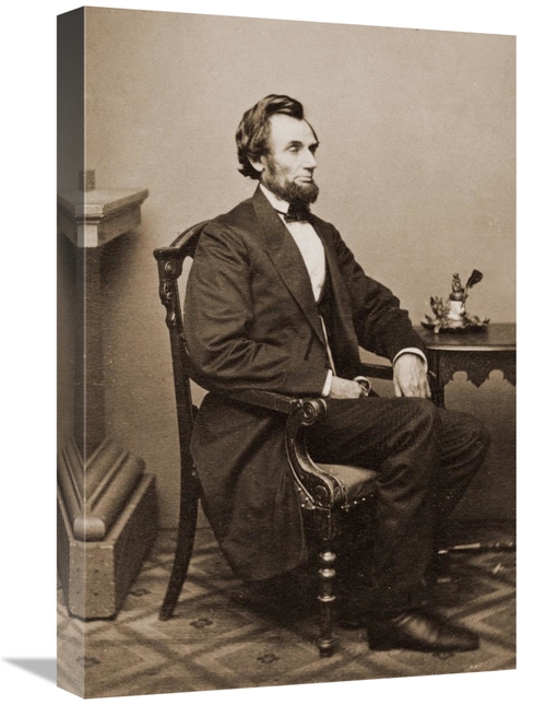 Global Gallery GCS-455392-22-142 22 in. President Abraham Lincoln,