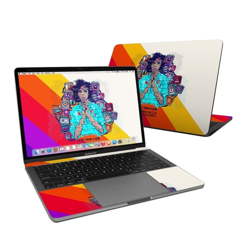 DecalGirl MB316-SINGLGLCH Apple MacBook Pro 13 in. 2016 Skin - Singula