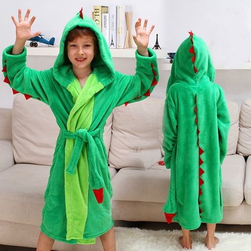 Kids Boys Bathrobes Beach Towel Enfant Sleepwear