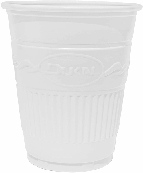 Dukal Disposable Plastic Cups. Pack of 50 Green Plastic Containers 5