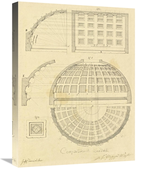 Global Gallery GCS-453962-1824-142 18 x 24 in. Plate 42 for Elements o