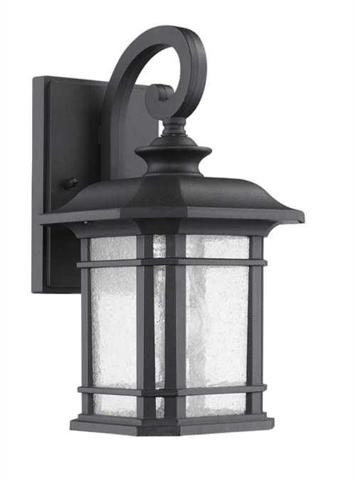 Chloe CH22021BK17-OD1 17 in. Lighting Franklin Transitional 1 Light Bl