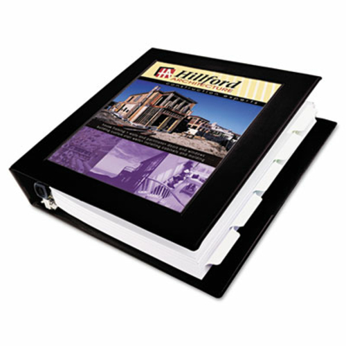 Avery 68037 Framed View Binder With One Touch Locking EZD Rings  3 in.