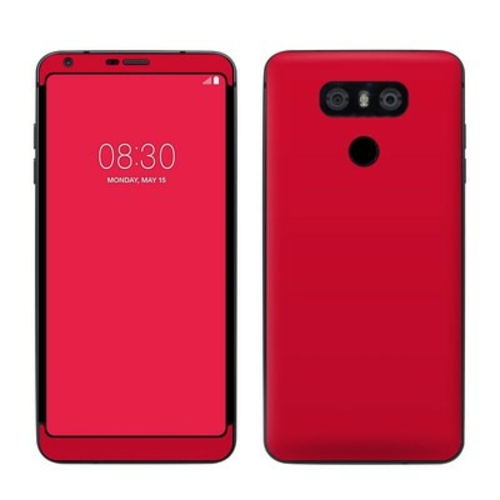 DecalGirl LGG6-SS-RED LG G6 Skin - Solid State Red