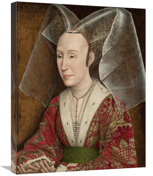 Global Gallery GCS-460067-2228-142 22 x 28 in. Portrait of Isabella of