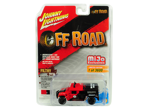 Hummer H1 Wagon #924 Red and Black \Baja Pilots\" \"Off Road\" Limited