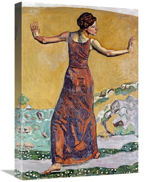 Global Gallery GCS-268106-22-142 22 in. Joyous Woman Art Print - Ferdi