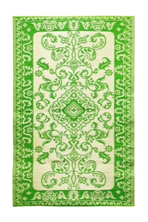 Achla K-00971 Tracery 4 x 6 Floor Mat Lime