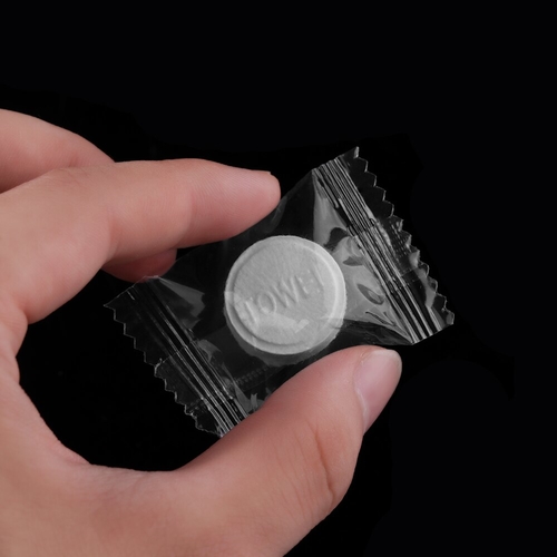 20PCS Soft white Compressed Towel / Magic Wipe