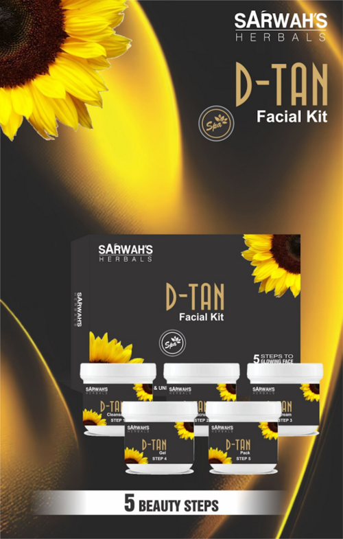 WOMEN'S D-TAN FACIAL KIT