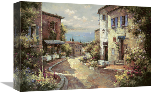Global Gallery GCS-125296-1218-142 12 x 18 in. Levanto Hideaway Art Pr