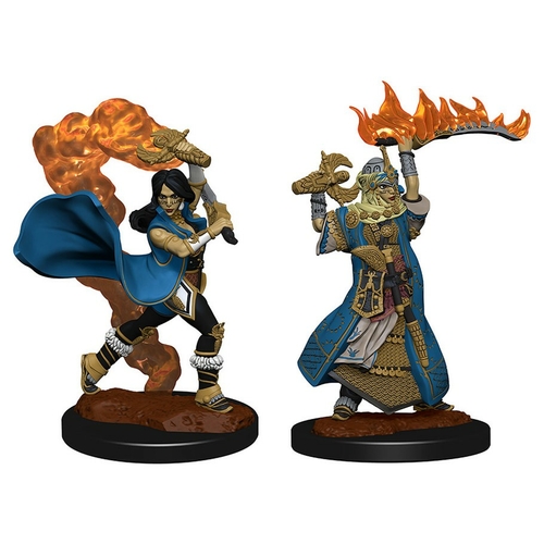 WizKids WZK72601 Pathfinder Deep Cuts Human Female Cleric W1 Miniature