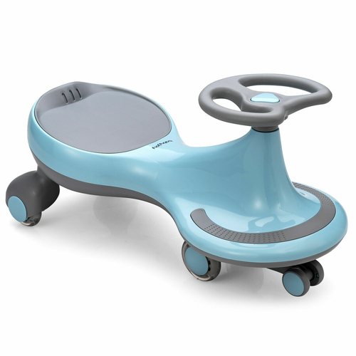 Children's Wiggle Car Ride-on Swivel Scooter Flashing Wheels