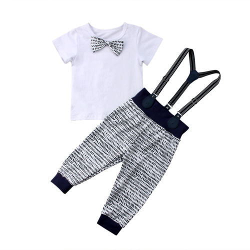 Formal Party Set Newborn Baby Boys Bow Knot