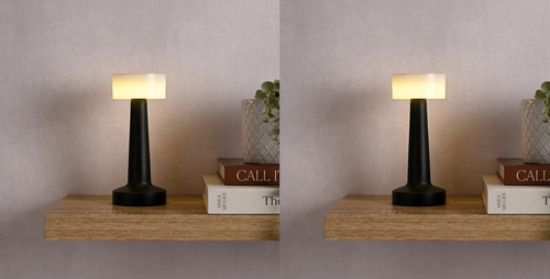 Rechargeable Colour Changing LED Touch Table Lamp Pack of 2