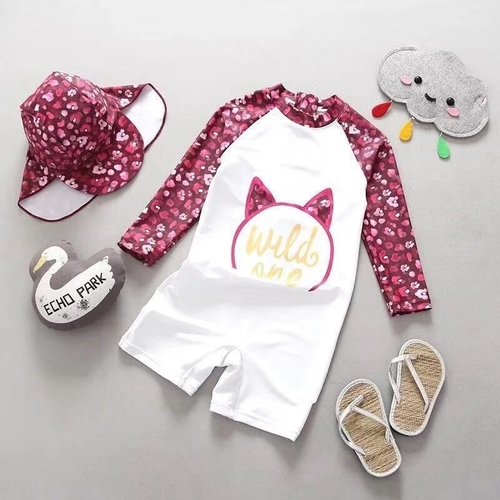 1-6Y Cute Kids Baby Girls Swimwear Sets Summer