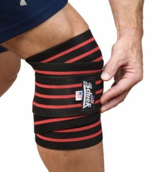 Schiek 1178B Schiek 78 inch Black Knee Wrap