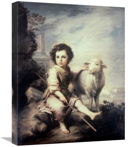 Global Gallery GCS-278800-22-142 22 in. Christ Child As Shepherd Art P