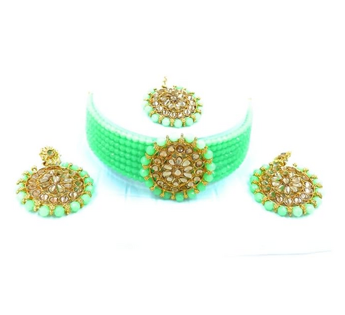 Artificial choker set for women and girls