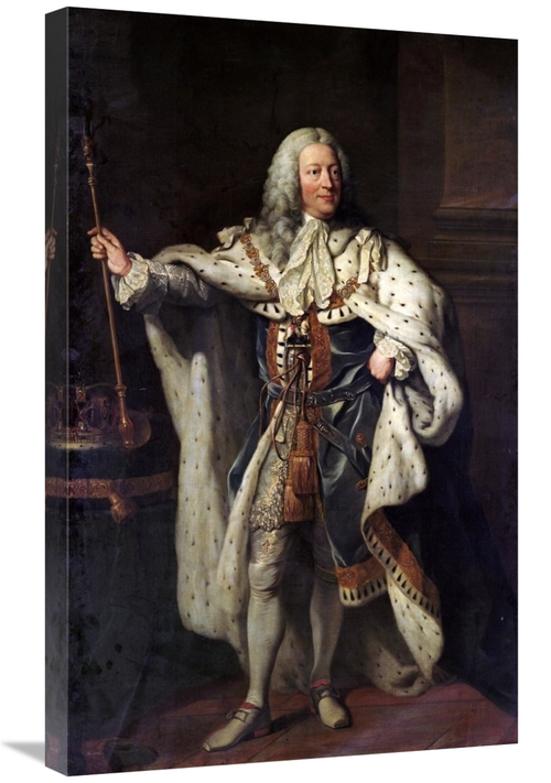 Global Gallery GCS-267270-30-142 30 in. Portrait of King George II Art