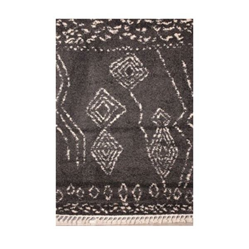 Moroccan Nomad Can Charcoal Rug