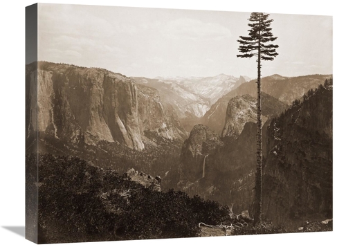 Global Gallery GCS-455357-22-142 22 in. Yosemite Valley from the Best 