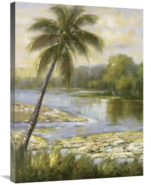 Global Gallery GCS-127698-2432-142 24 x 32 in. Island Tropics L Art Pr