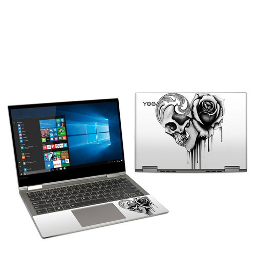 DecalGirl LY730-AMOURNOIR Lenovo Yoga 730 Skin - Amour Noir