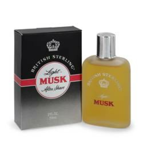 British Sterling Light Musk After Shave By Dana 2 oz After Shave