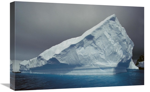 Global Gallery GCS-453004-1624-142 16 x 24 in. Weathered Iceberg in Br