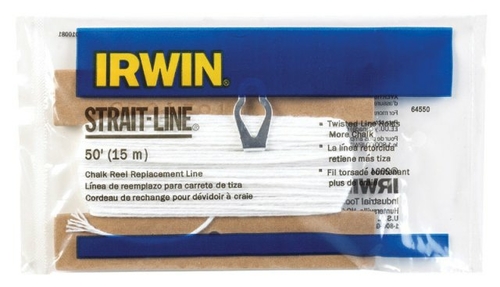 Irwin 1932892 50 ft. Twisted Chalk Replacement Line- pack of 6