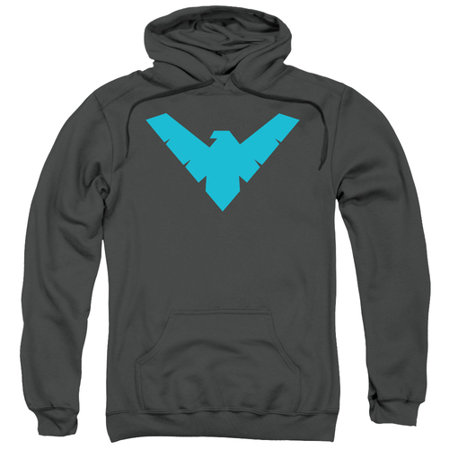 Trevco BM2182E-AFTH-3 Batman Nightwing Symbol-Adult Pull-Over Hoodie&#