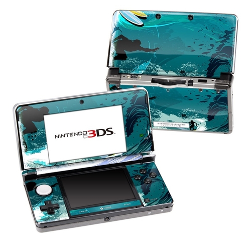 DecalGirl N3DS-HITTHEWAVES Nintendo 3DS Skin - Hit the Waves