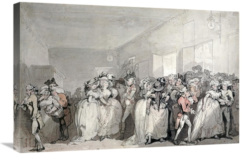 Global Gallery GCS-268494-30-142 30 in. Box-Lobby Loungers Art Print -