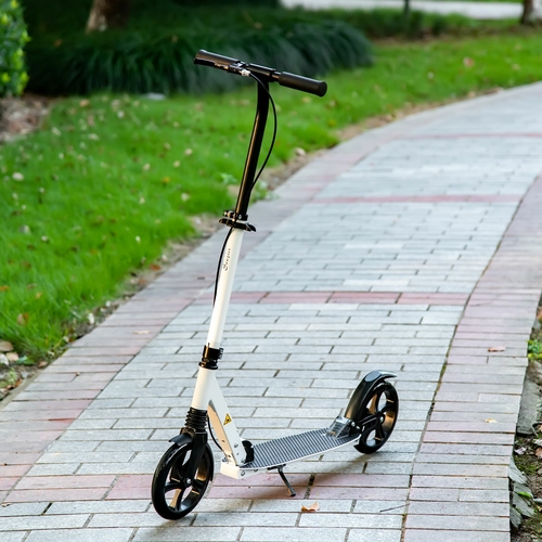 Soozier One-click Folding Kick Scooter for 14+ w/ Adjustable