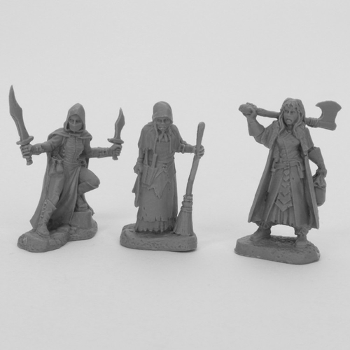 Reaper Miniatures REM44036 Bones Women of Dreadmere Miniatures, Bl