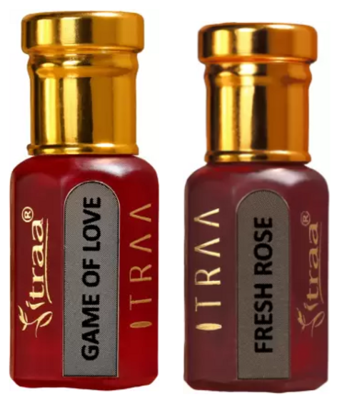 Fresh Rose and Game Of Love Attar For Men | Strong Masculine |