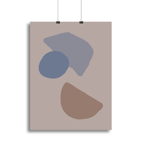 Organic Shapes Canvas Print or Poster