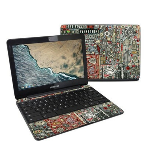 DecalGirl SCB3-EVERYNO Samsung Chromebook 3 Skin - Everything and Noth