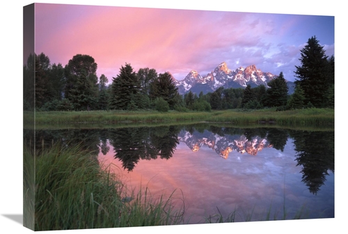 Global Gallery GCS-451996-1824-142 18 x 24 in. Grand Teton Range At Sc