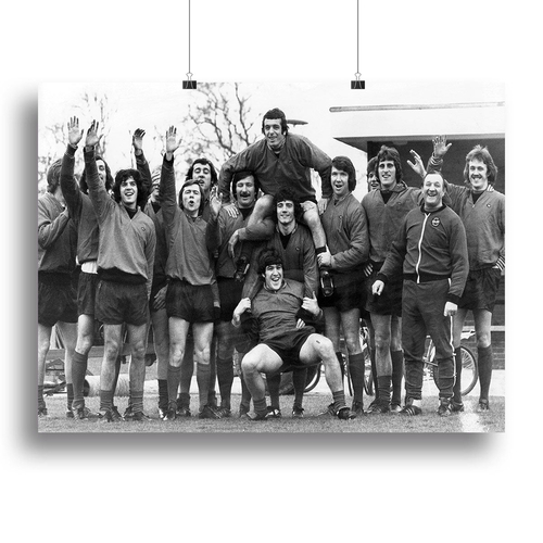 Liverpool FC At Melwood Training Ground 1975 Canvas Print or Poster