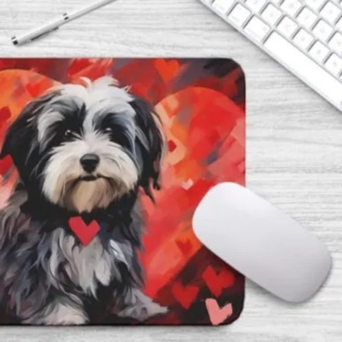 Main Sweetheart Dog Havanese Non-Slip Rubber Mousepad image