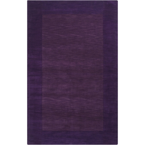 Surya M349-811 Mystique Rug- 100 Pct Wool- Hand Crafted- Plum- 8X11