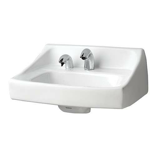 Toto LT307A01 Porcelain Bathroom Sink, Cotton White - 18.25 x 21 i